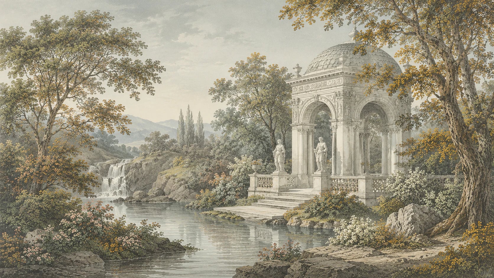 Classical Lakeside Rotunda