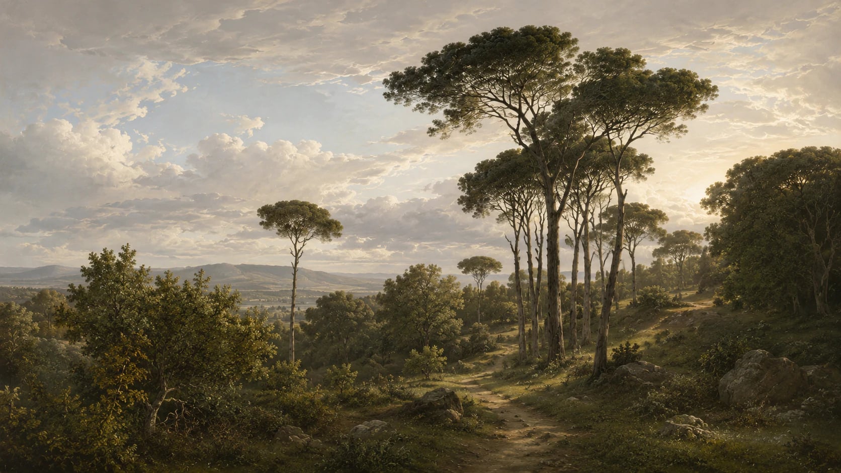 Tuscan Stone Pines