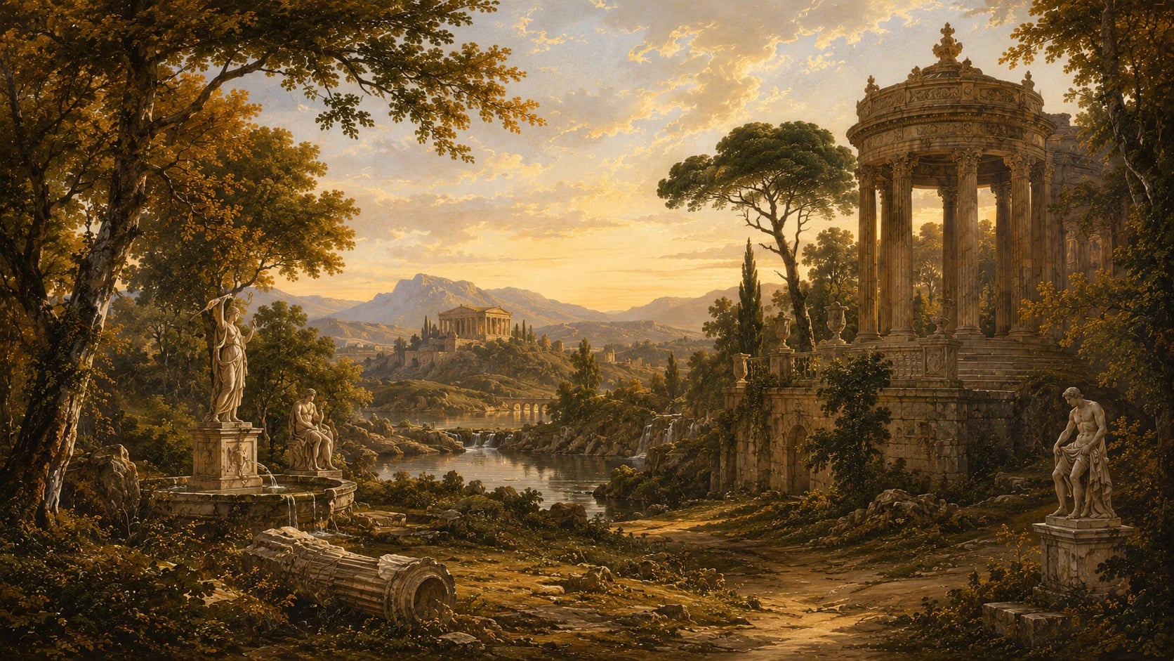 Classical Temple Rotunda