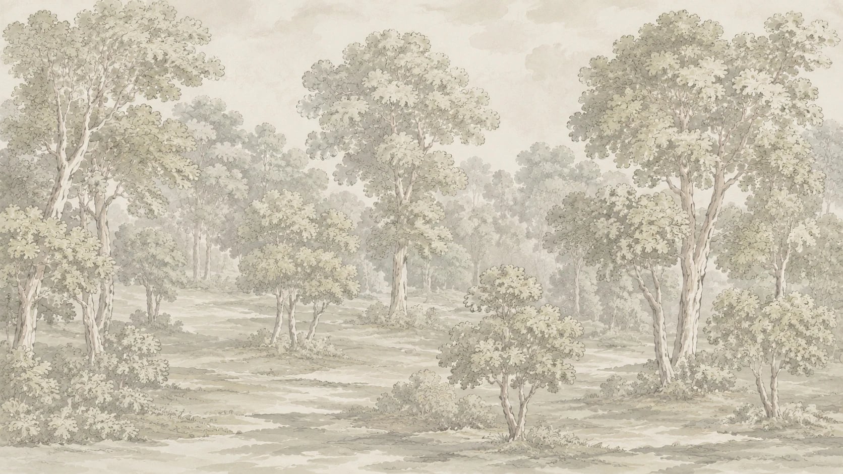 Pastoral Oak Clearing