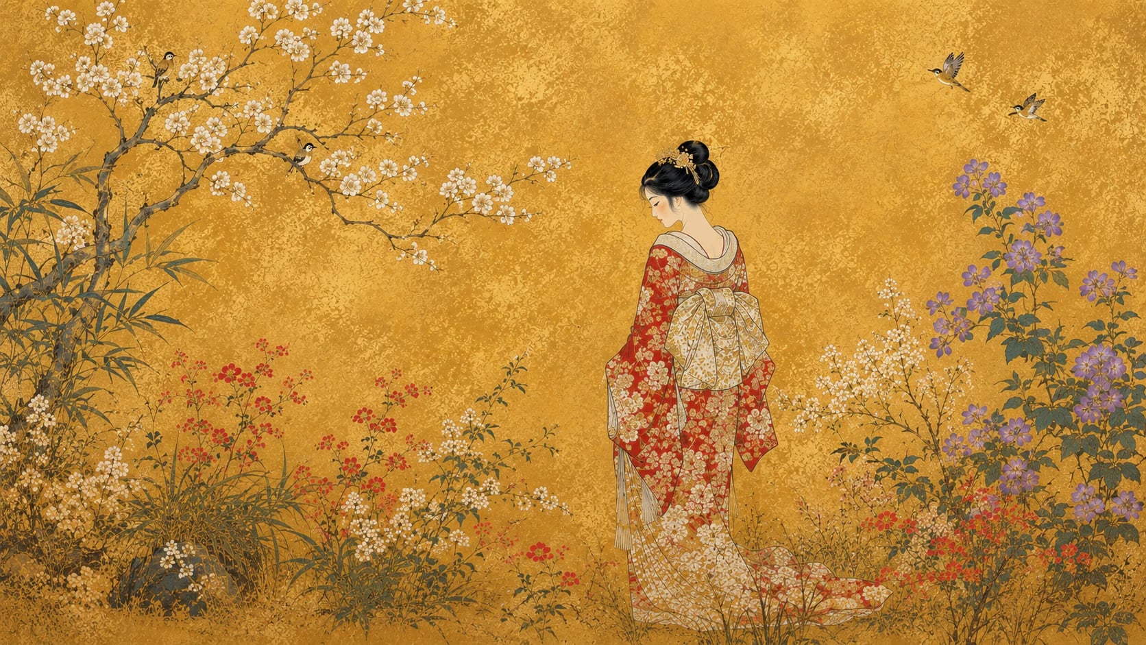 Golden Geisha Garden