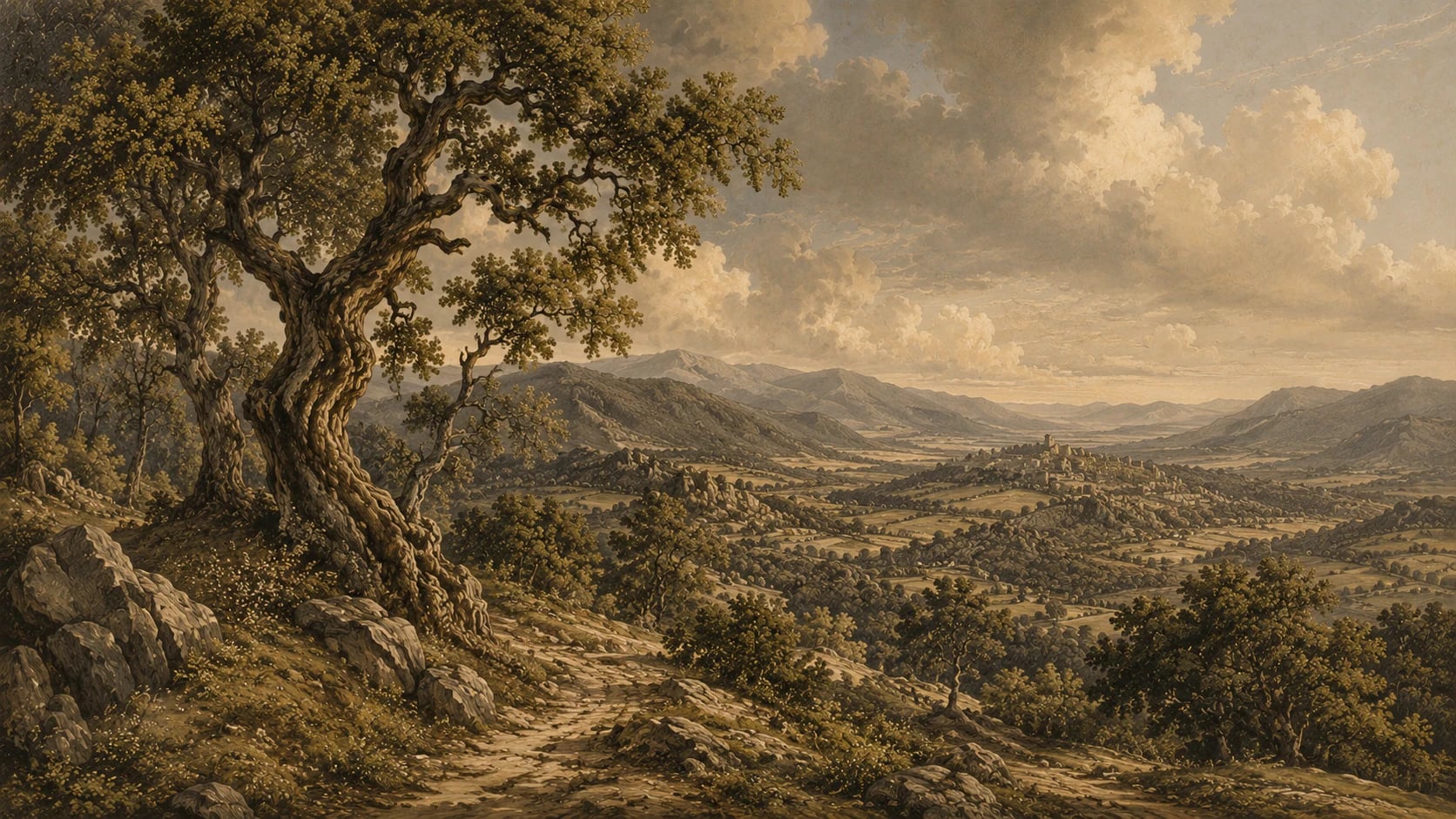 Tal der alten Eichen