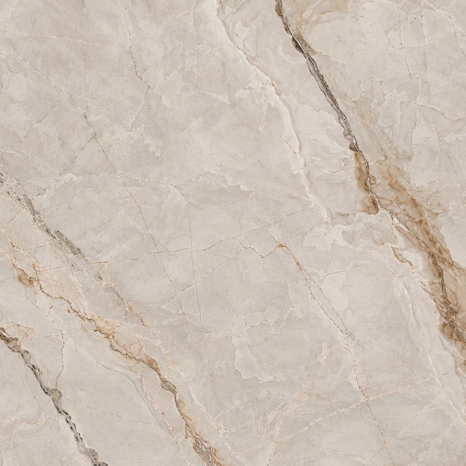 Close-up of the Warm Amber Marble artwork at printed scale