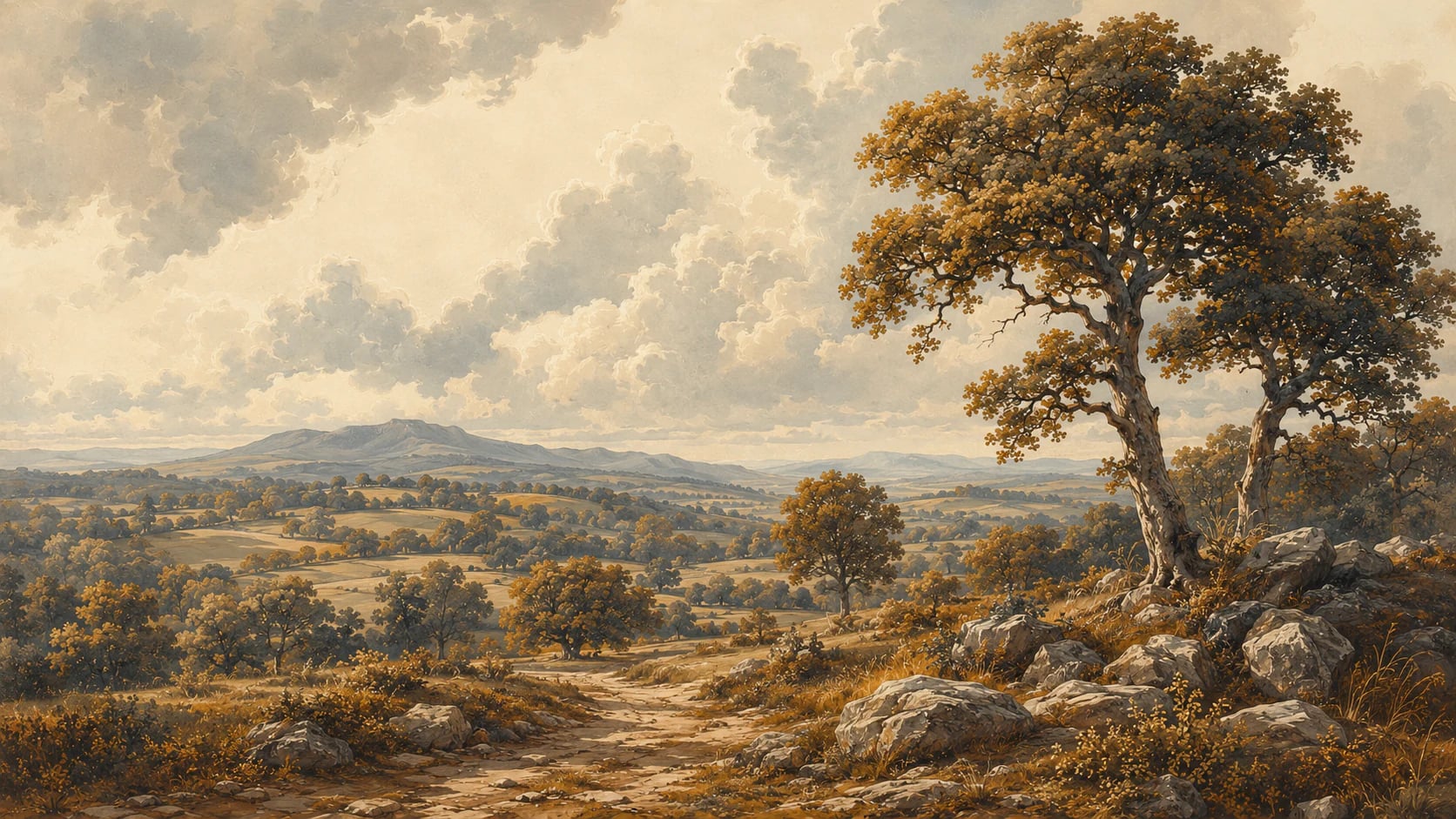 Pastoral Oak Ridge