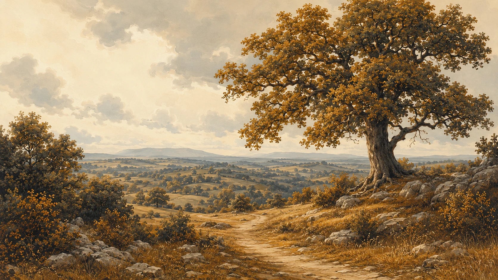 Autumn Oak Vista