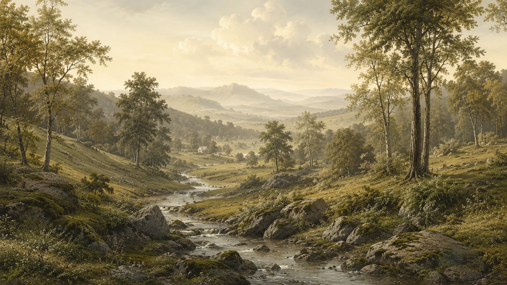 Grünes Bachtal