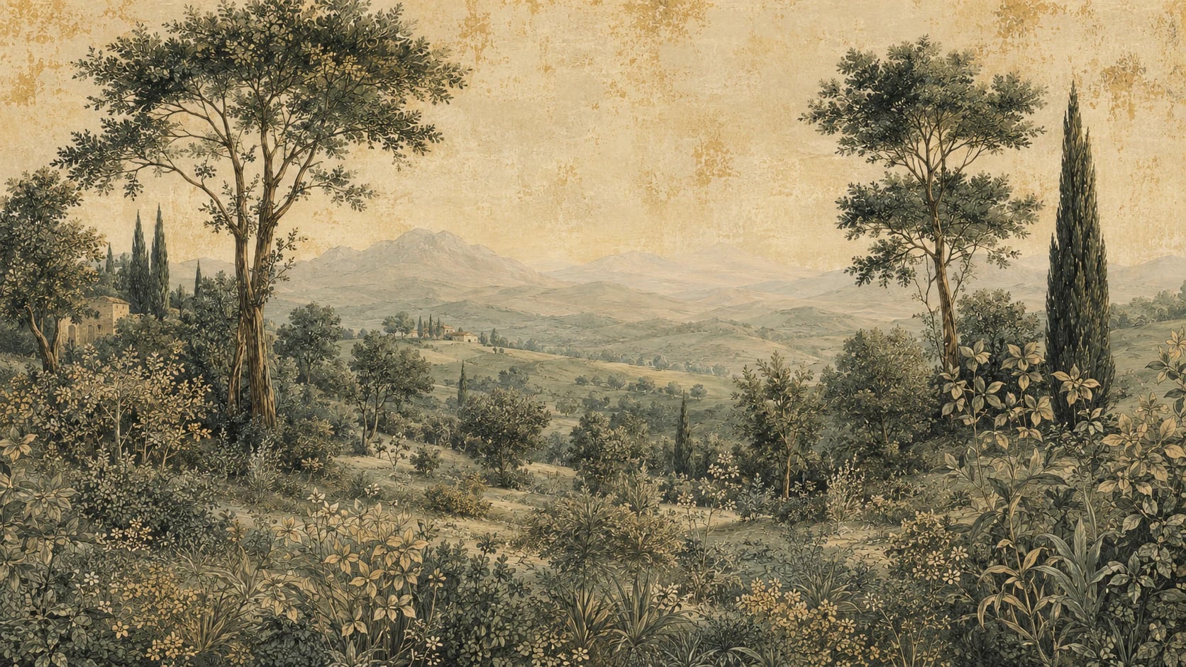 Tuscan Cypress Valley