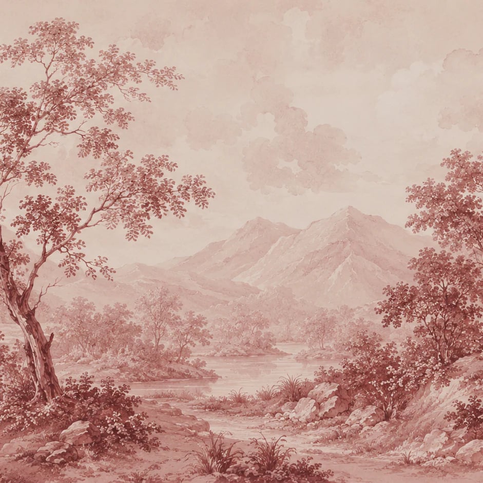A printed sample of the Peel & Stick wallcovering, shown at actual size
