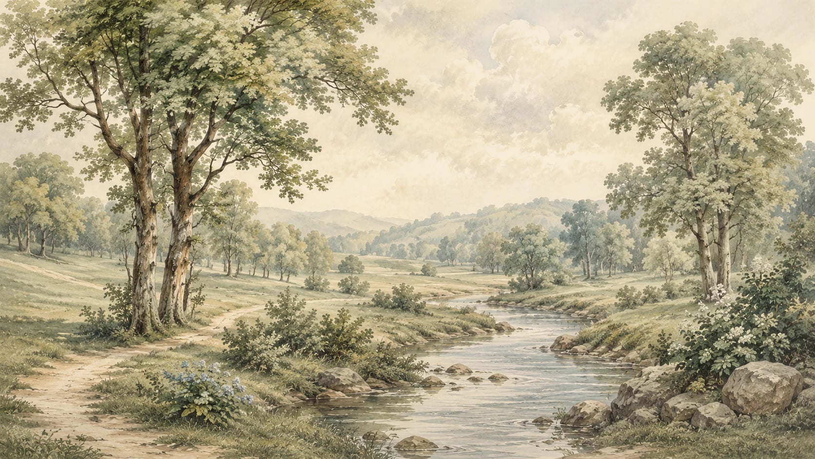 Pastorales Bachtal
