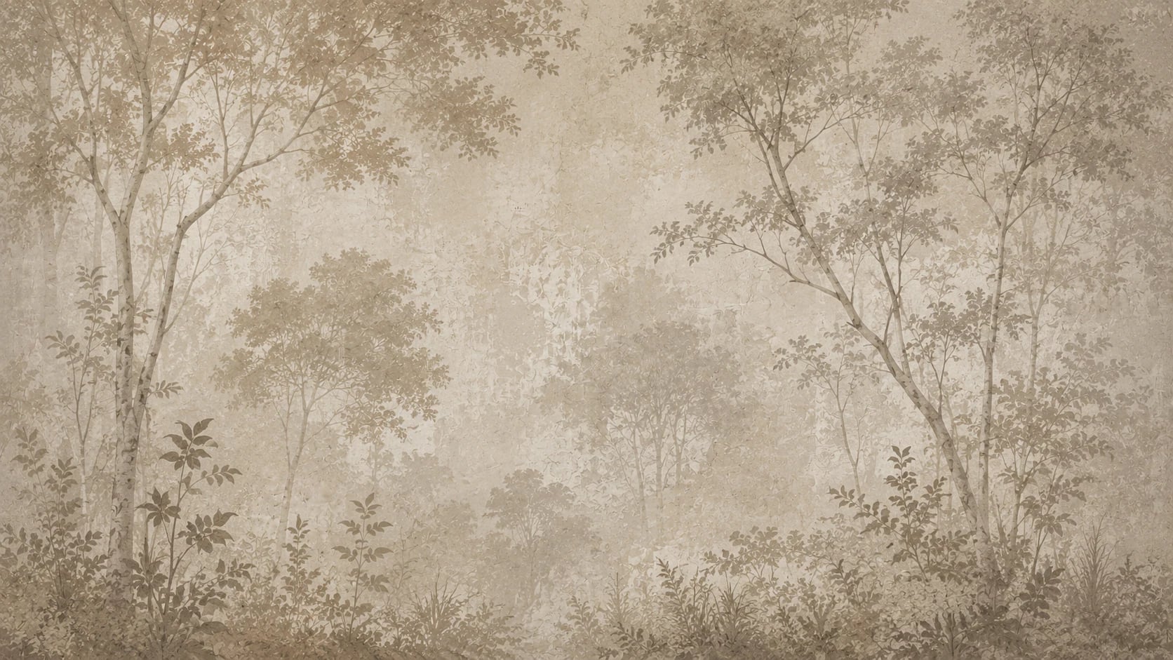 Sepia Woodland Glade