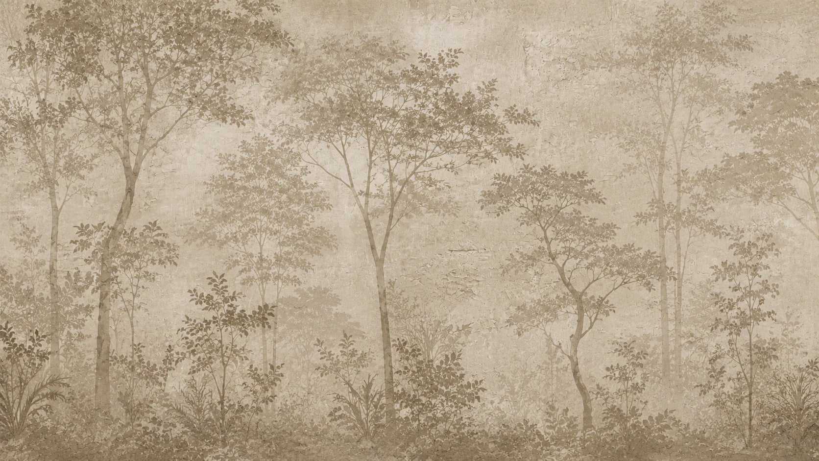 Sepia-Baumhain