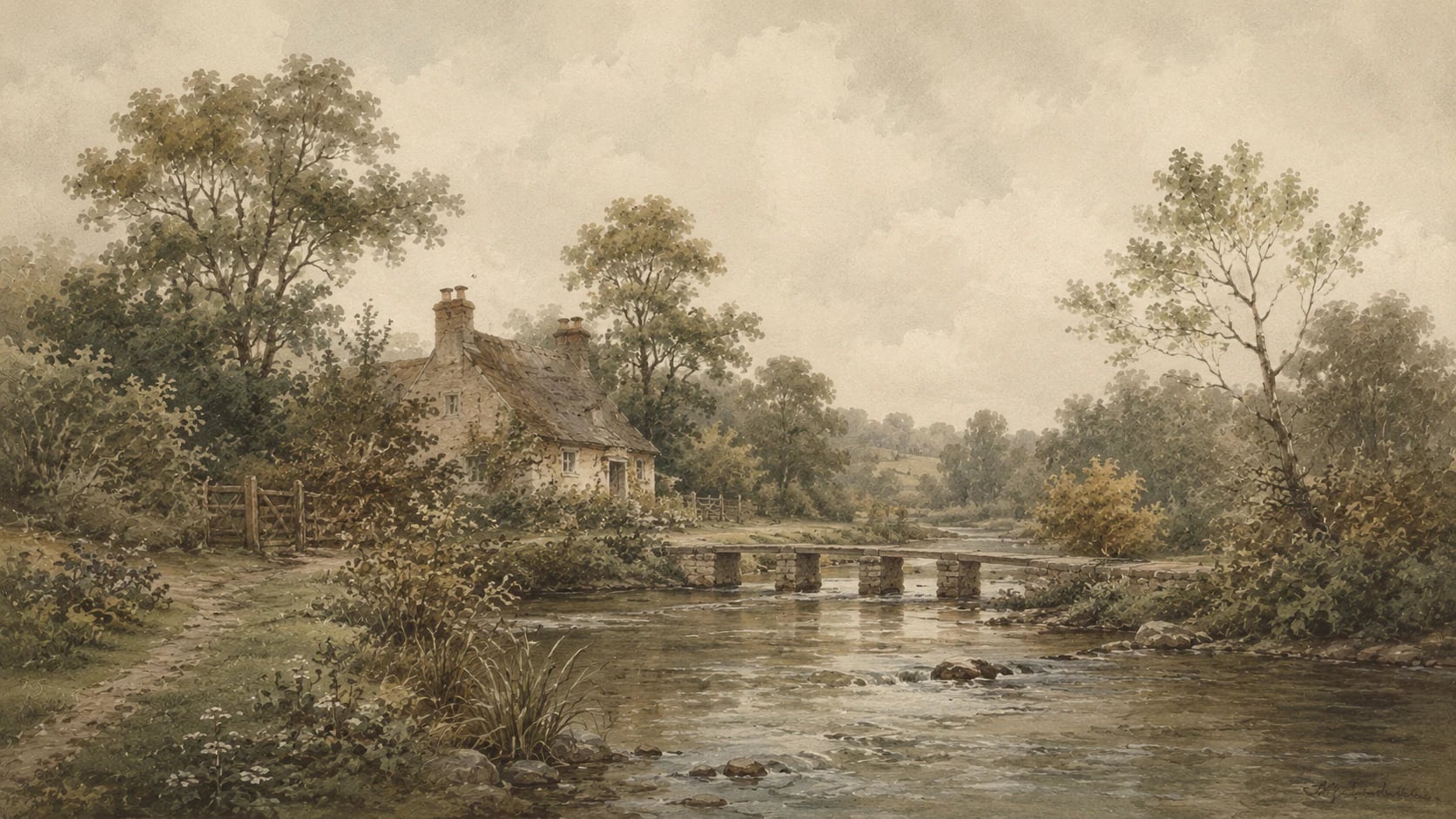 Riverside Stone Cottage