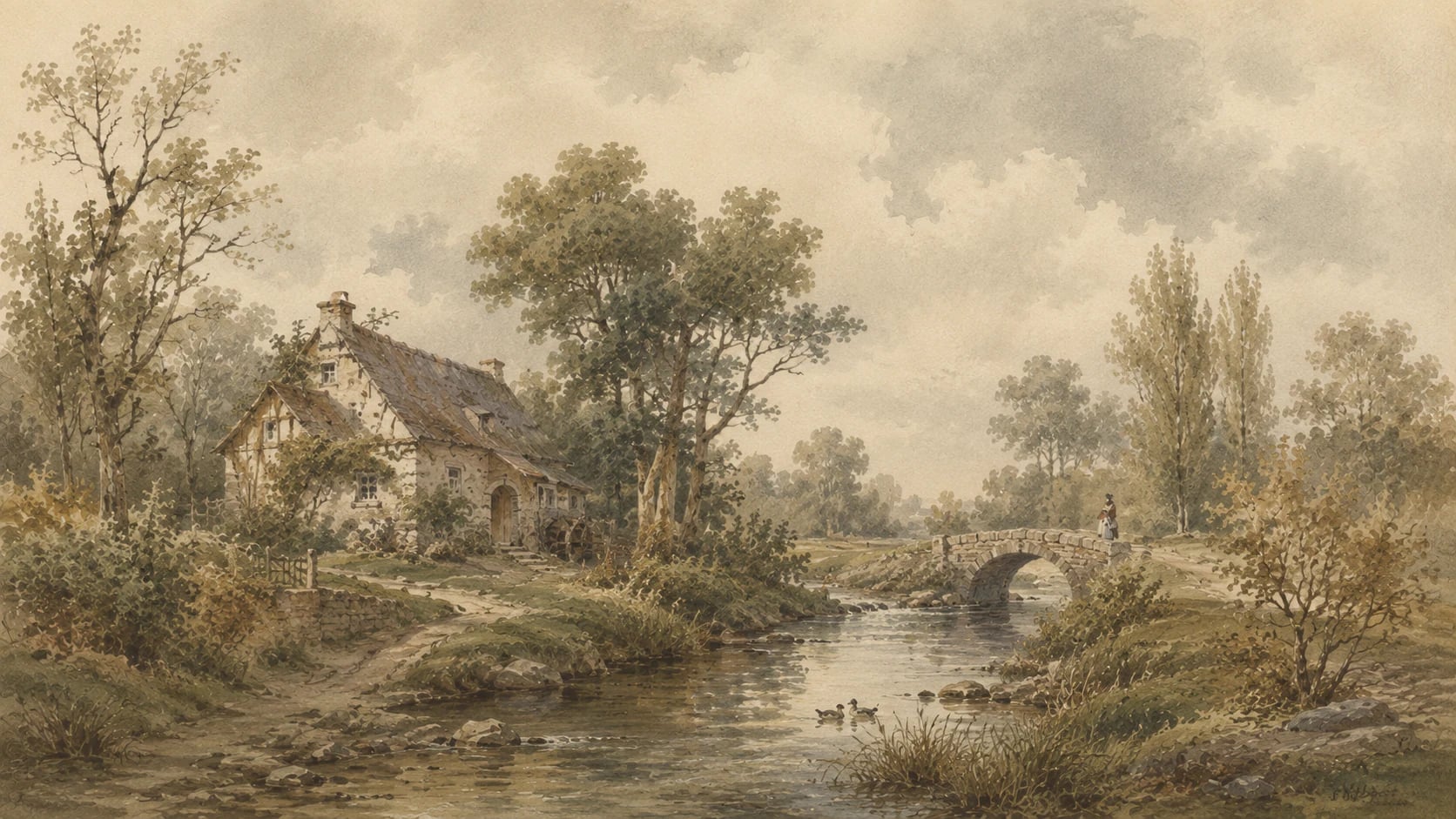 Arroyo del molino de piedra