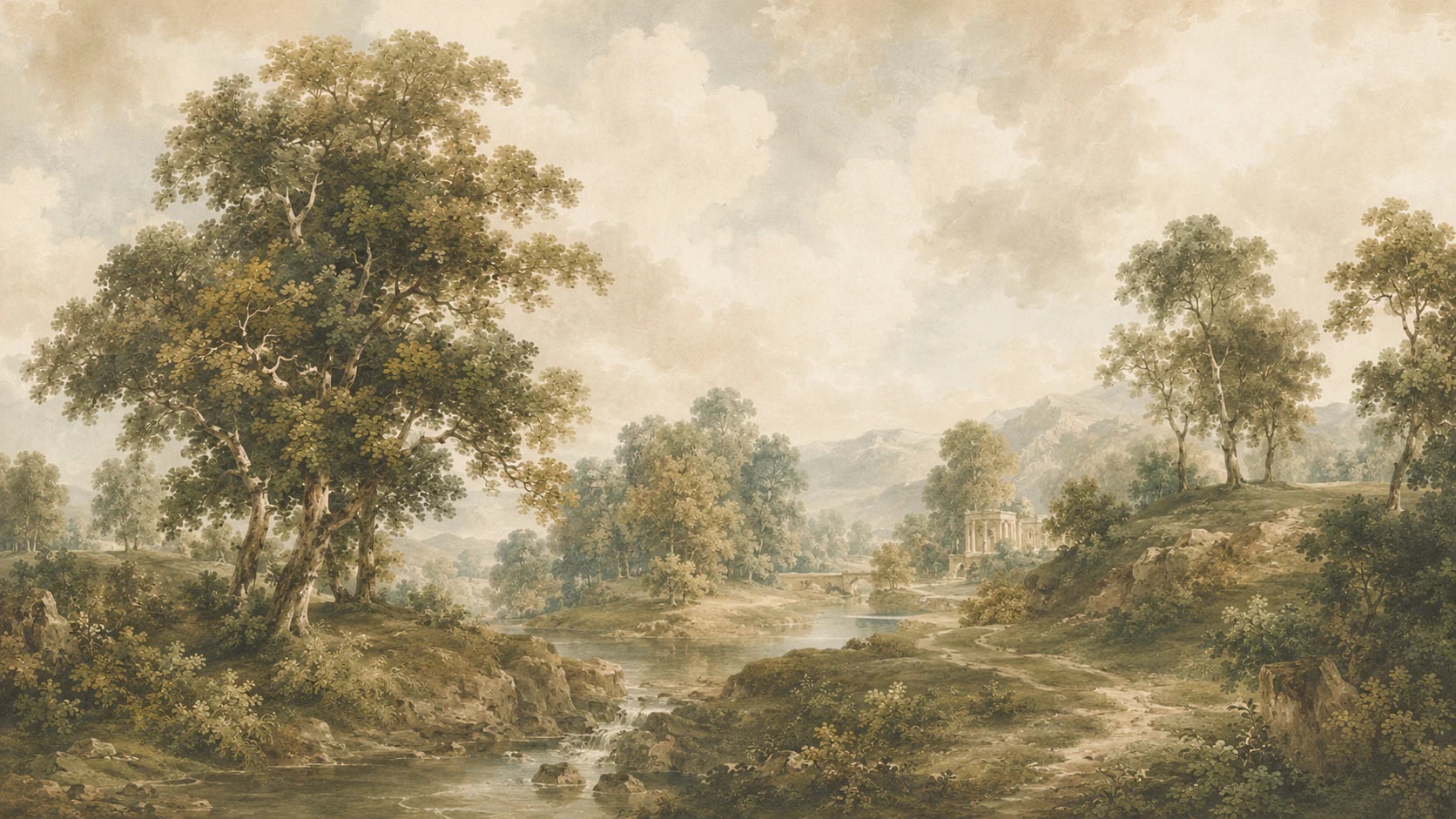 Arcadian River Grove