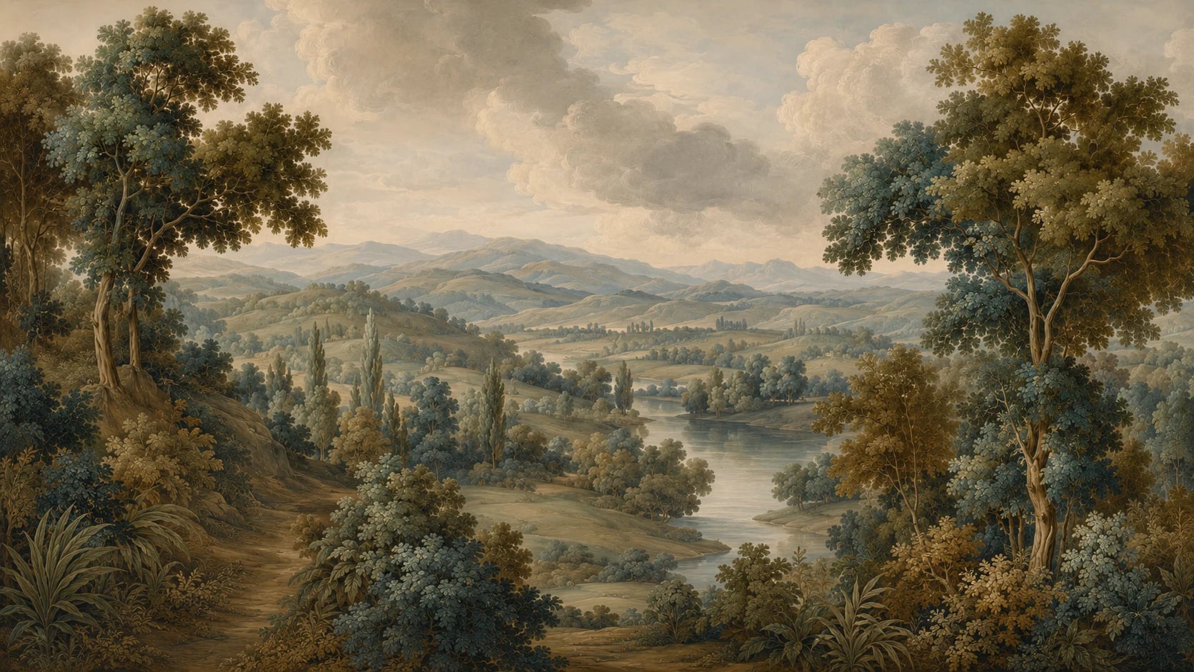 Verdant River Valley