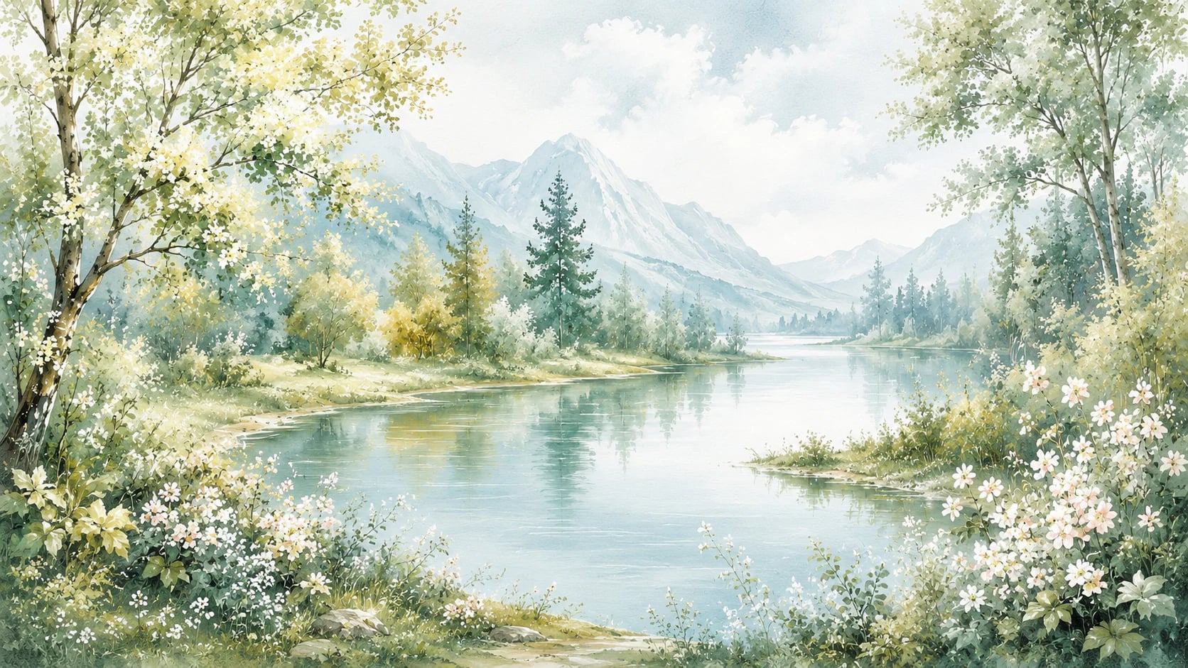 Alpine Lake Meadow