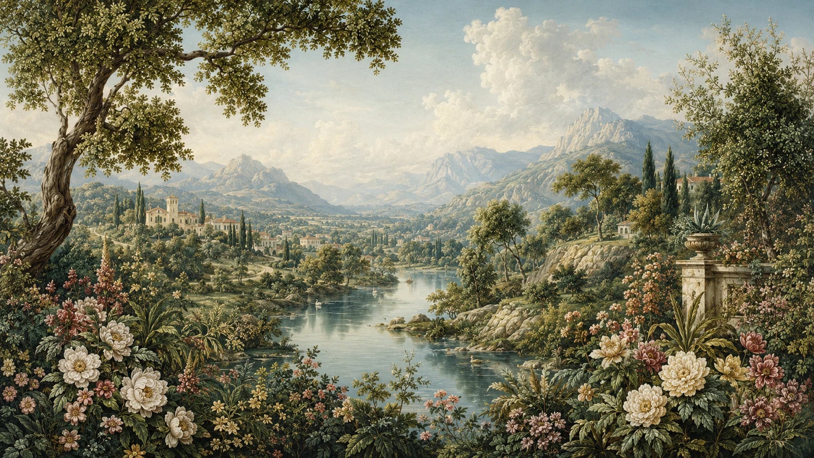 Tuscan Garden Vista