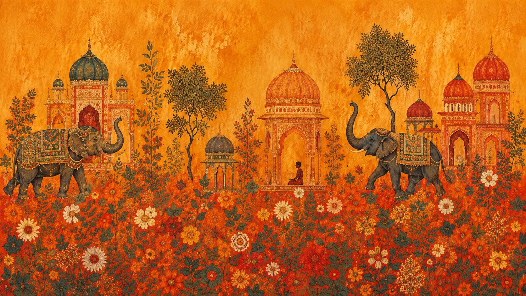 Mughal Garden Pavilion