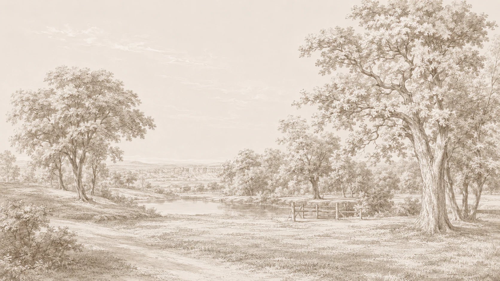 Prairie fluviale pastorale