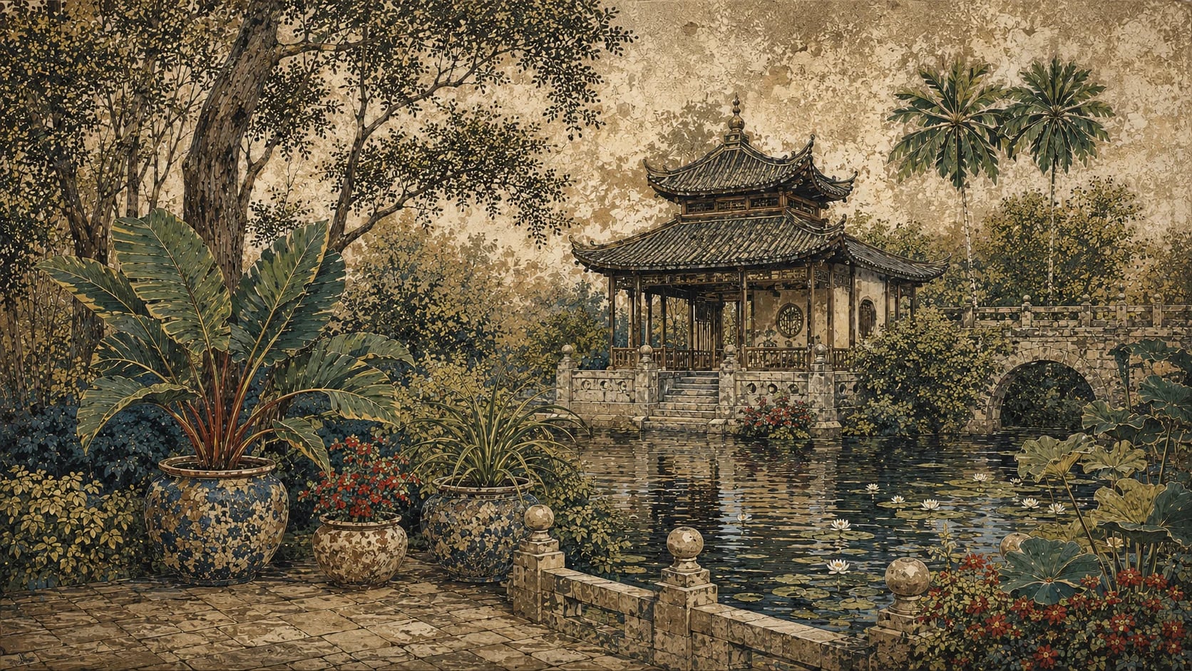 Jardín imperial de la pagoda