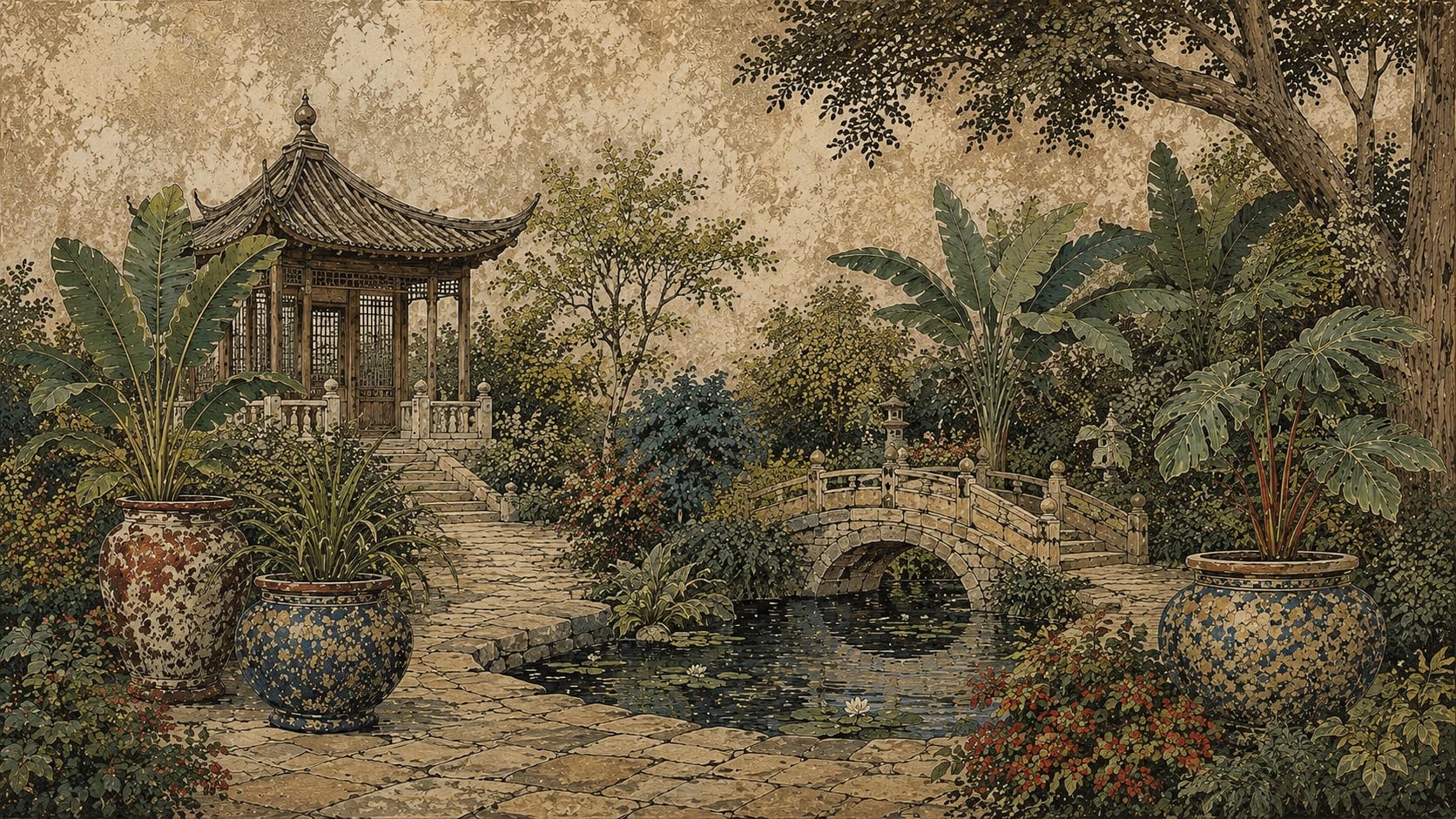 Jardín imperial de la pagoda