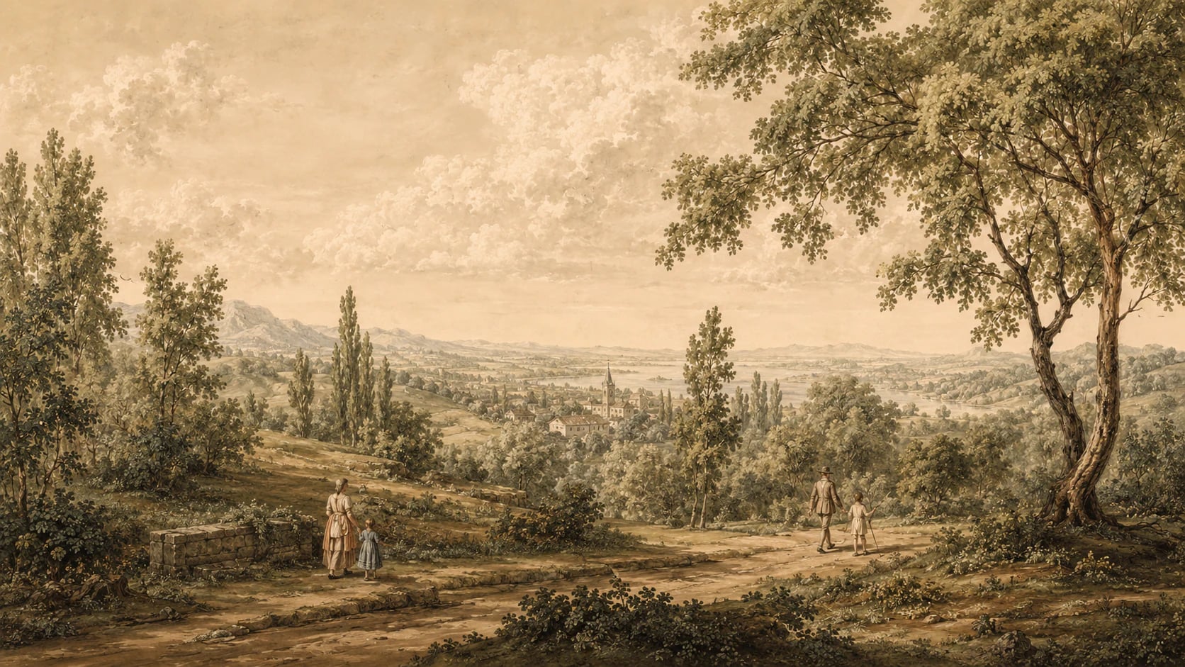 Sentier de la vallée pastorale