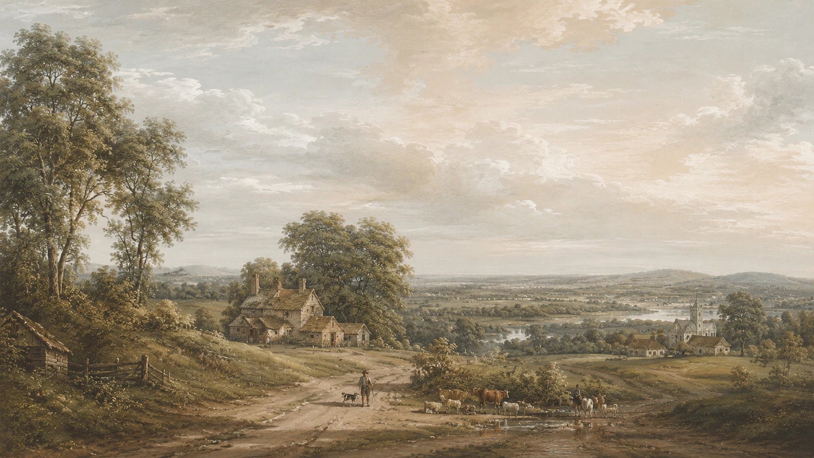 Cottage de la campagne anglaise