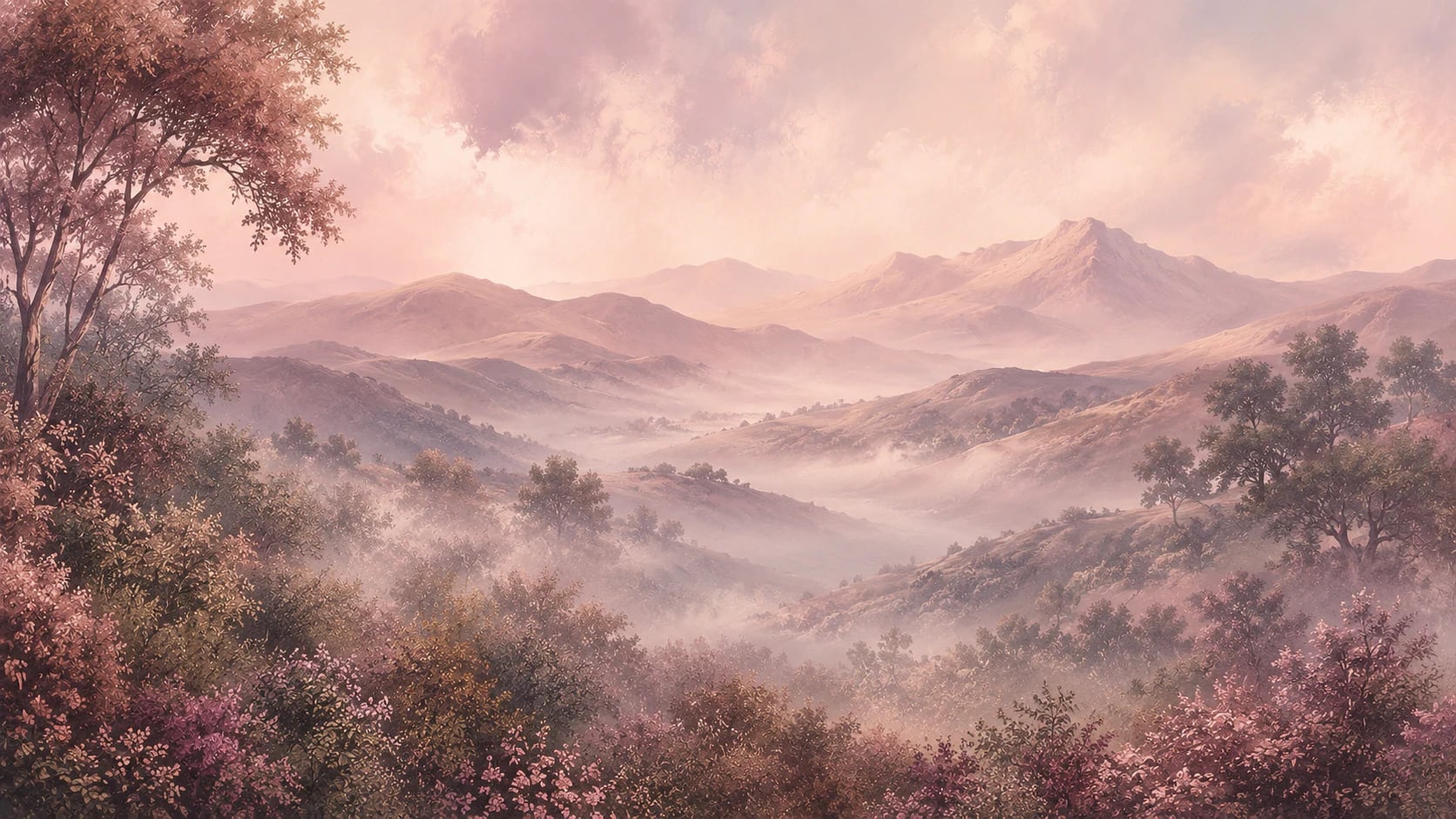 Misty Rose Valley