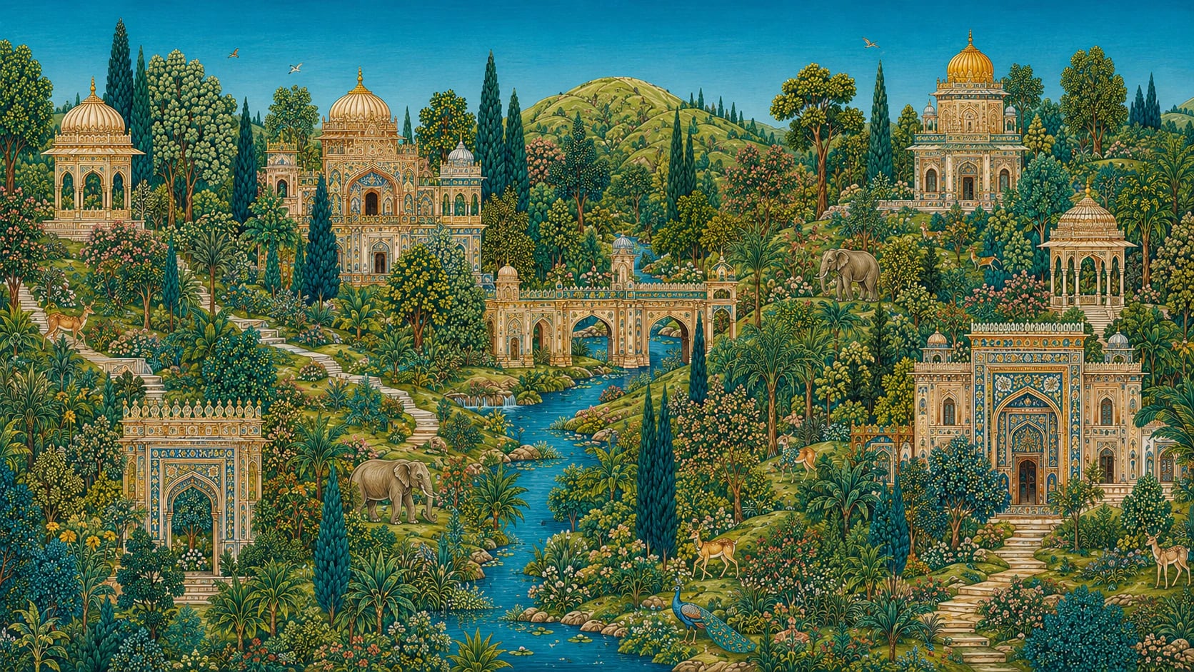 Río del palacio mogol