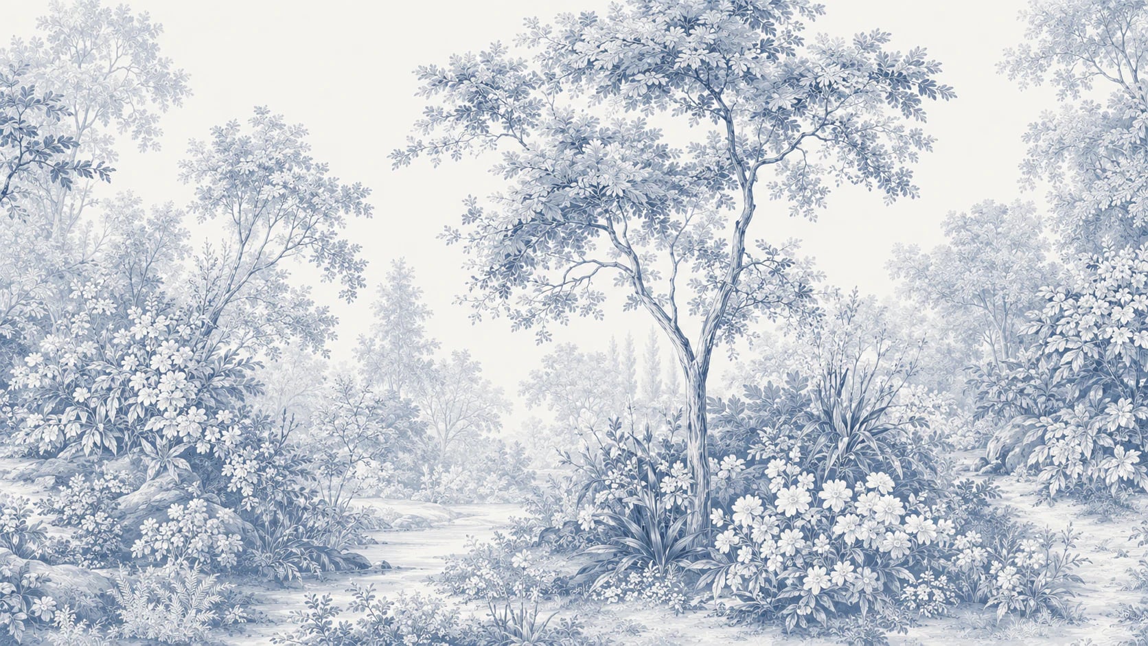 Arboleda toile azul