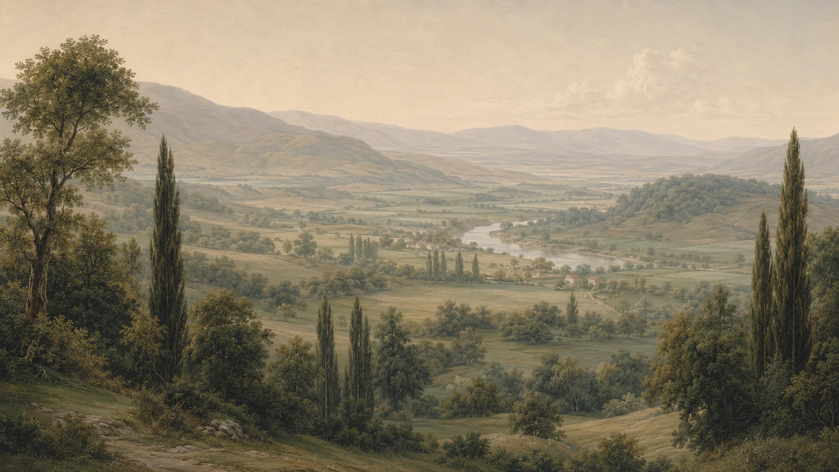 Verdant River Valley