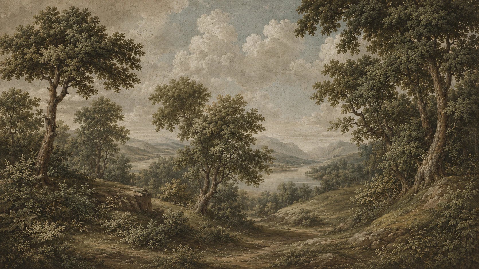 Pastoral River Valley