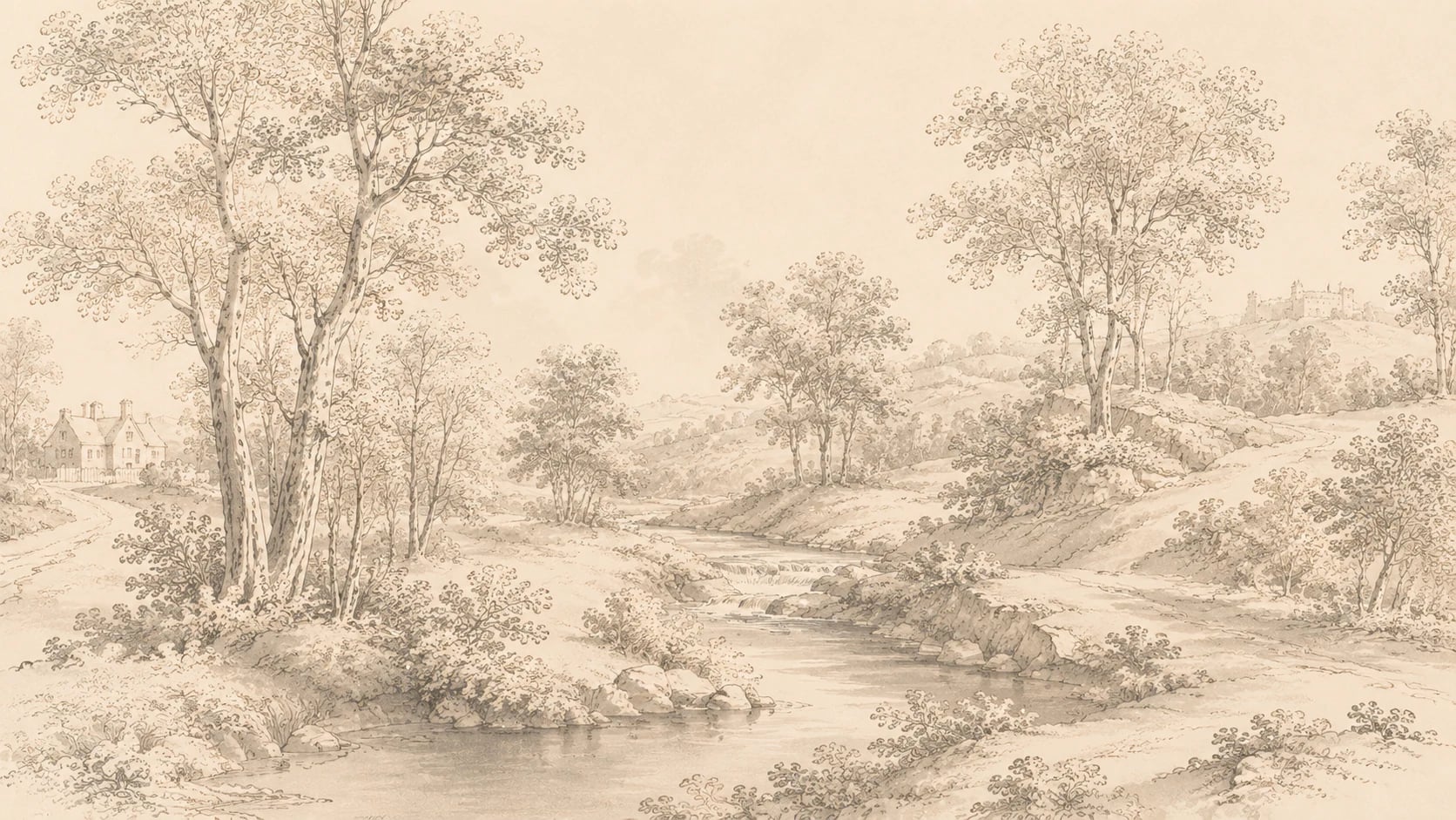 Ländliches Flussanwesen