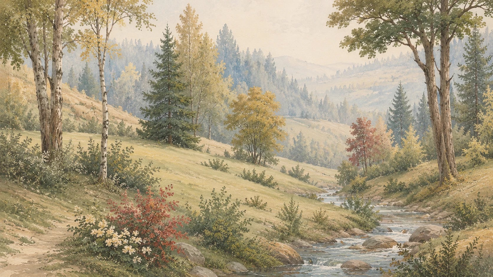 Meadow Stream Vista