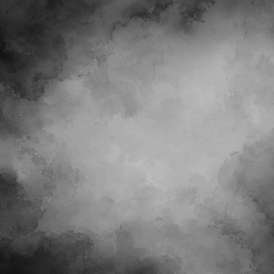 Close-up of the Moody Charcoal Mist artwork at printed scale