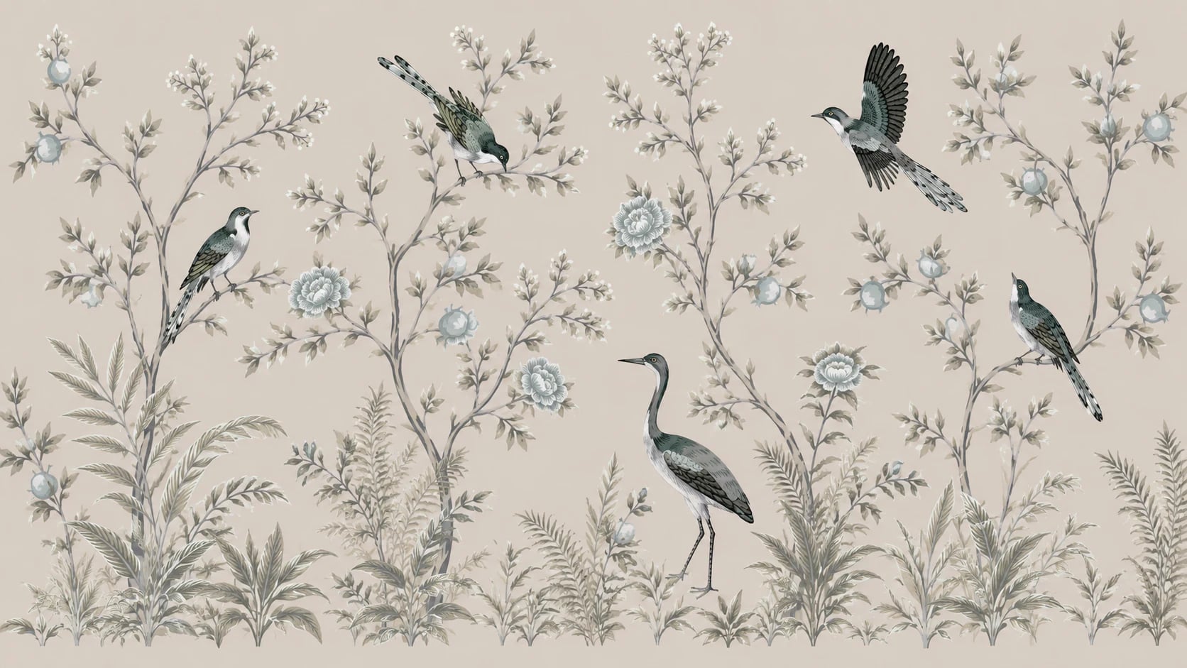 Reihergarten-Chinoiserie