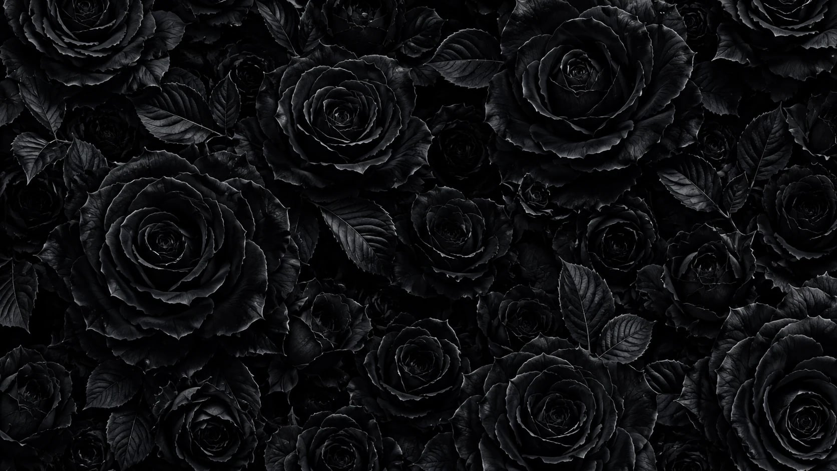 Samtschwarze Rosen