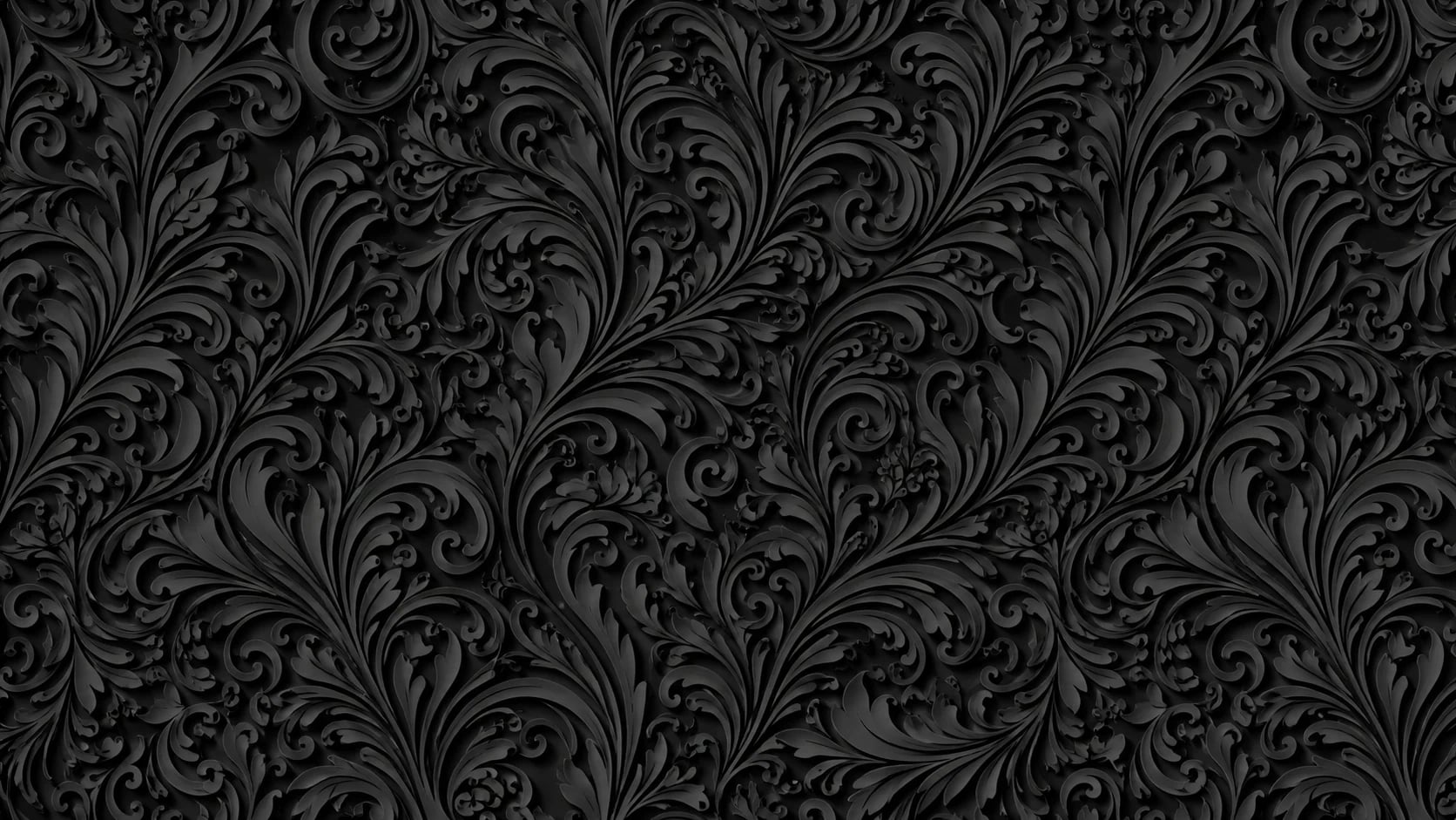 Acanthes baroques noires