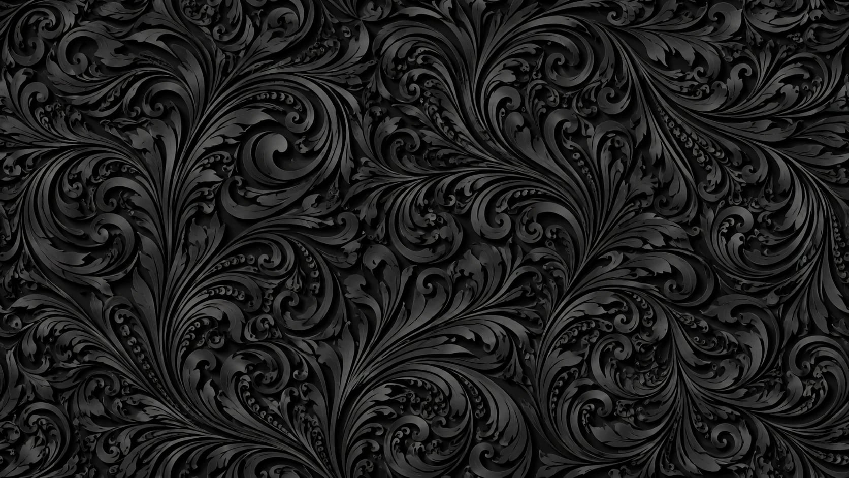 Volutas de acanto en obsidiana