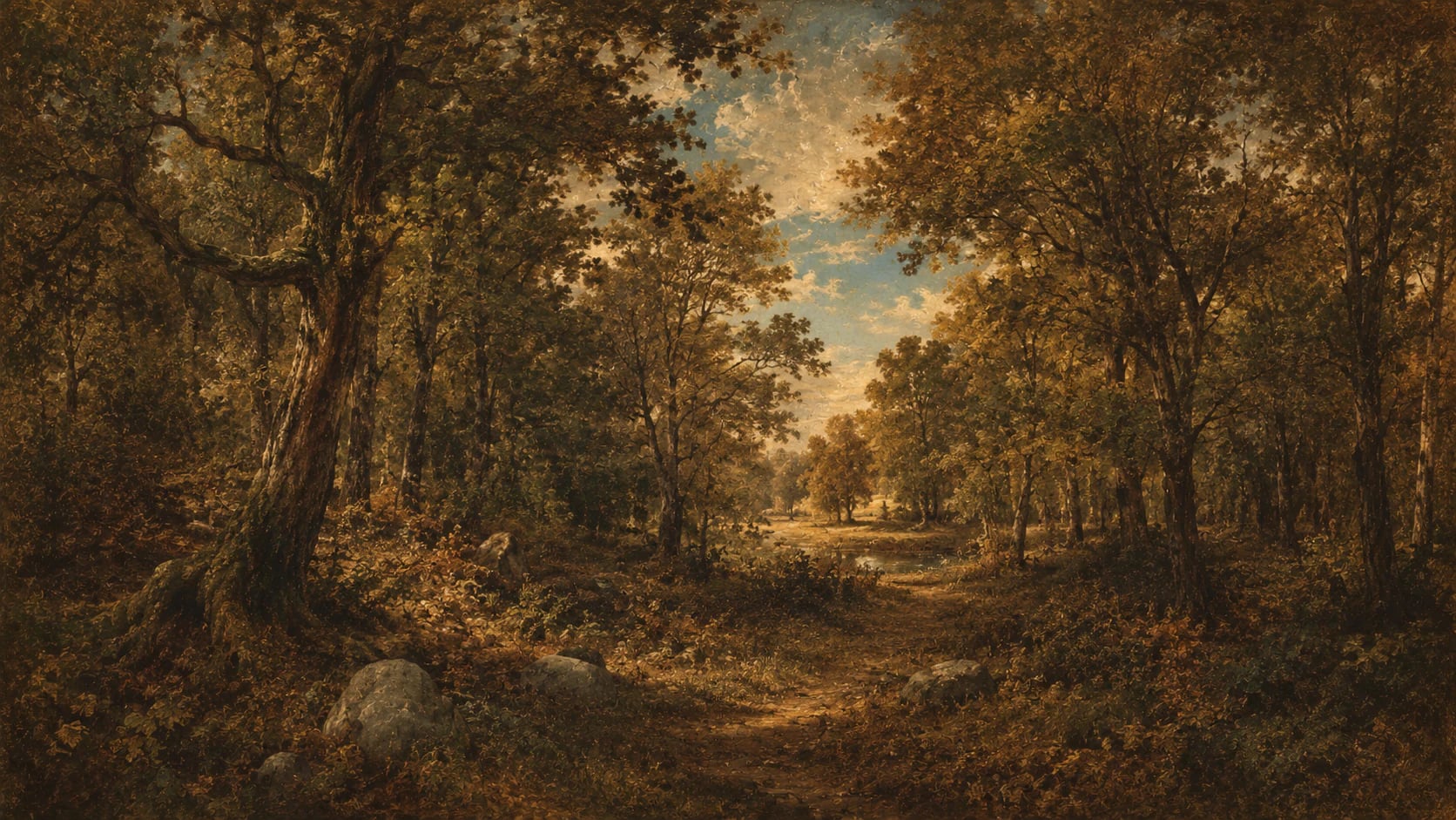 Amber Forest Glade
