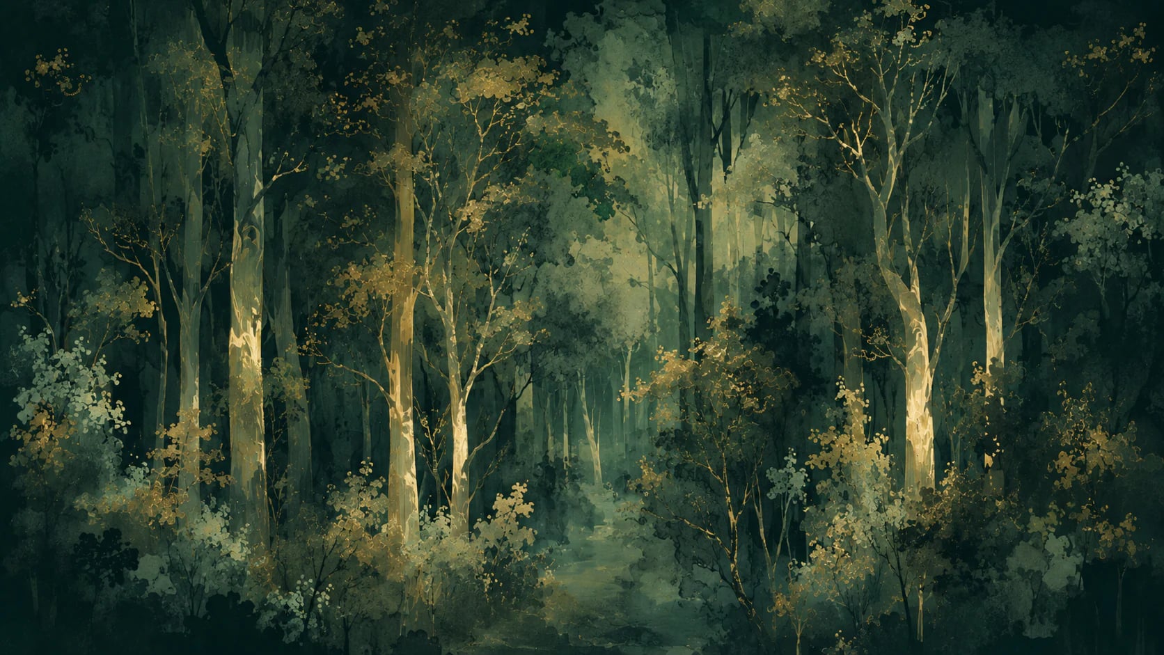 Deep Woodland Glade