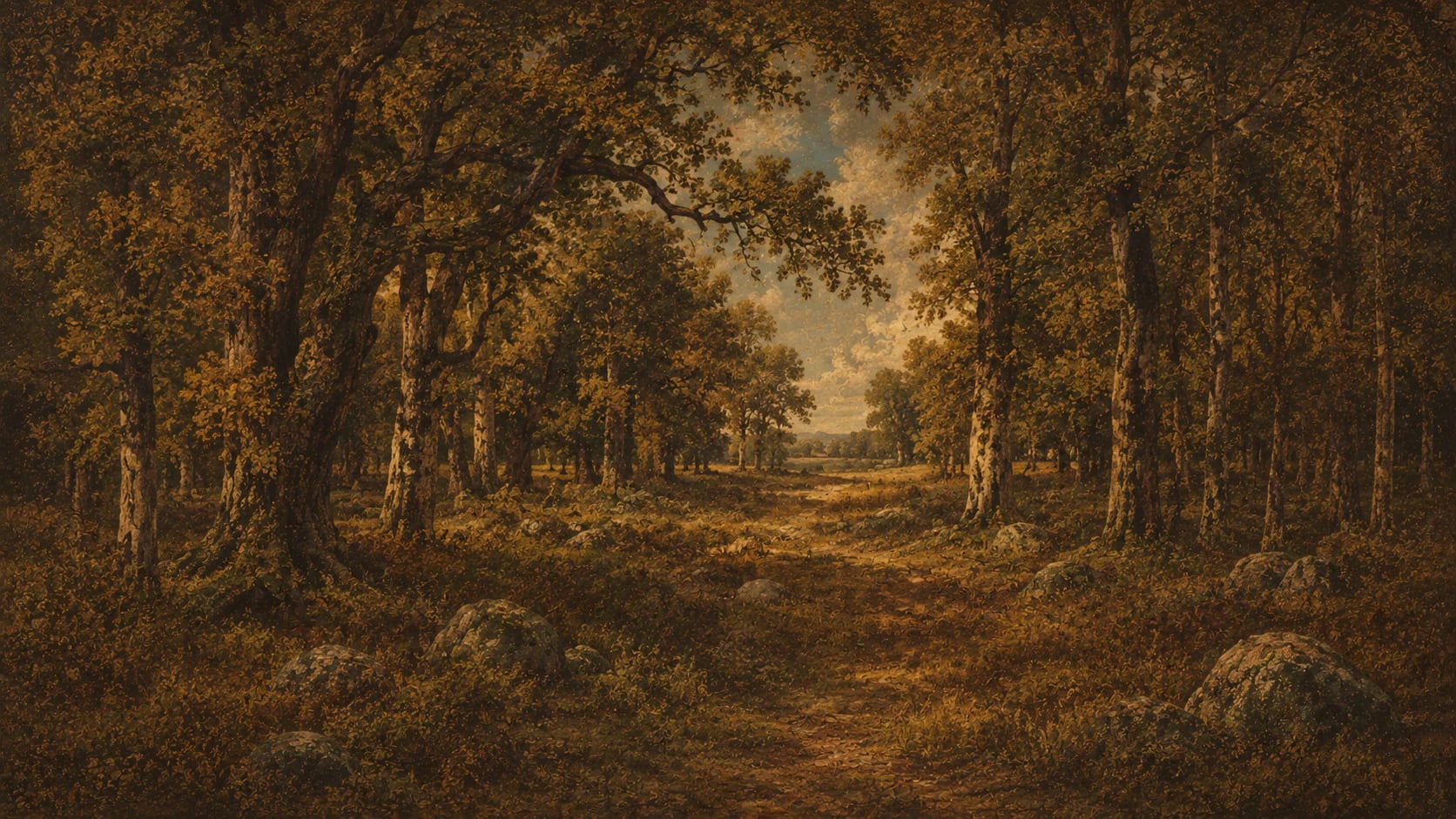 Fontainebleau Forest Path