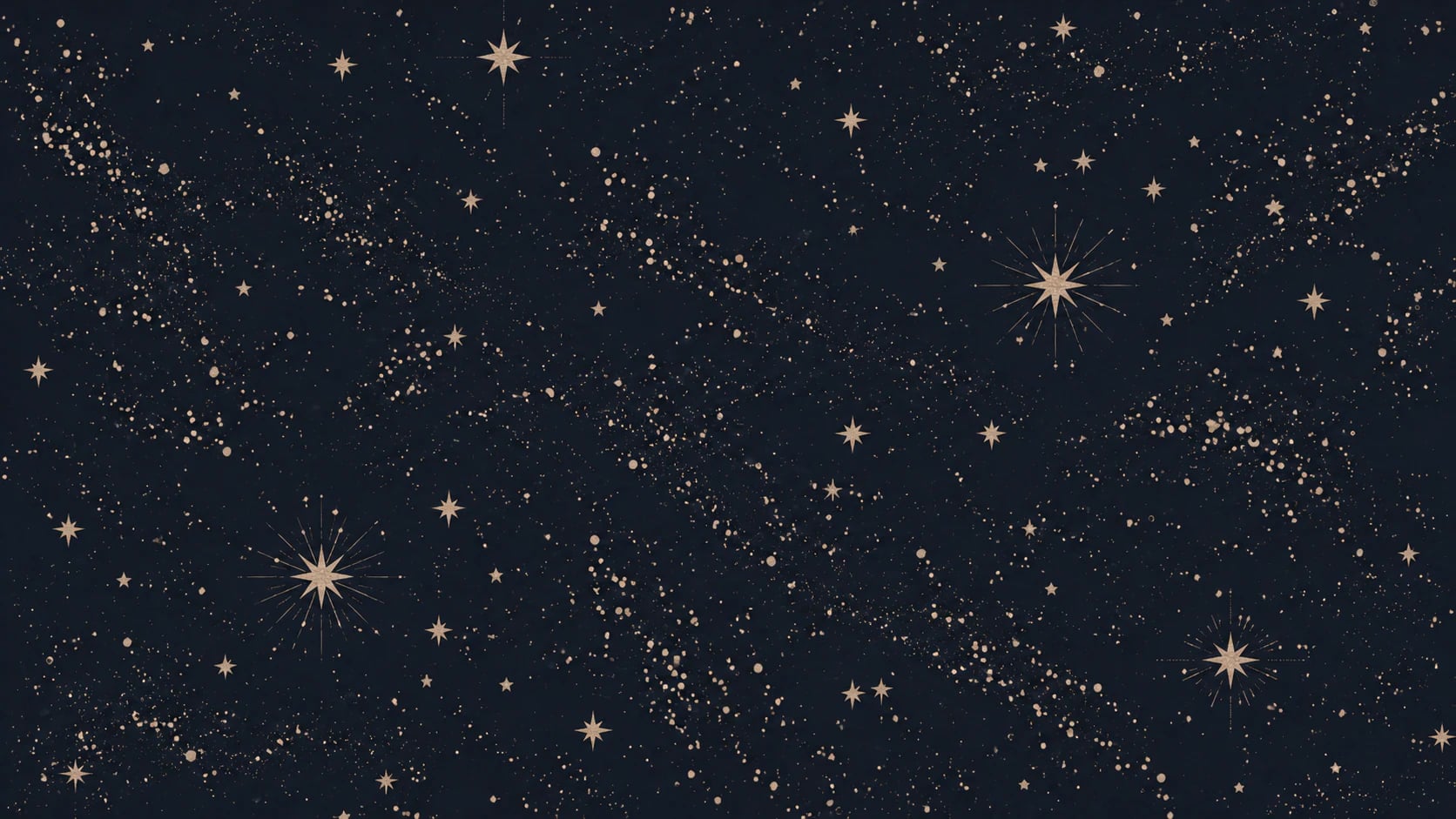 Nuit céleste et poussière d'étoiles