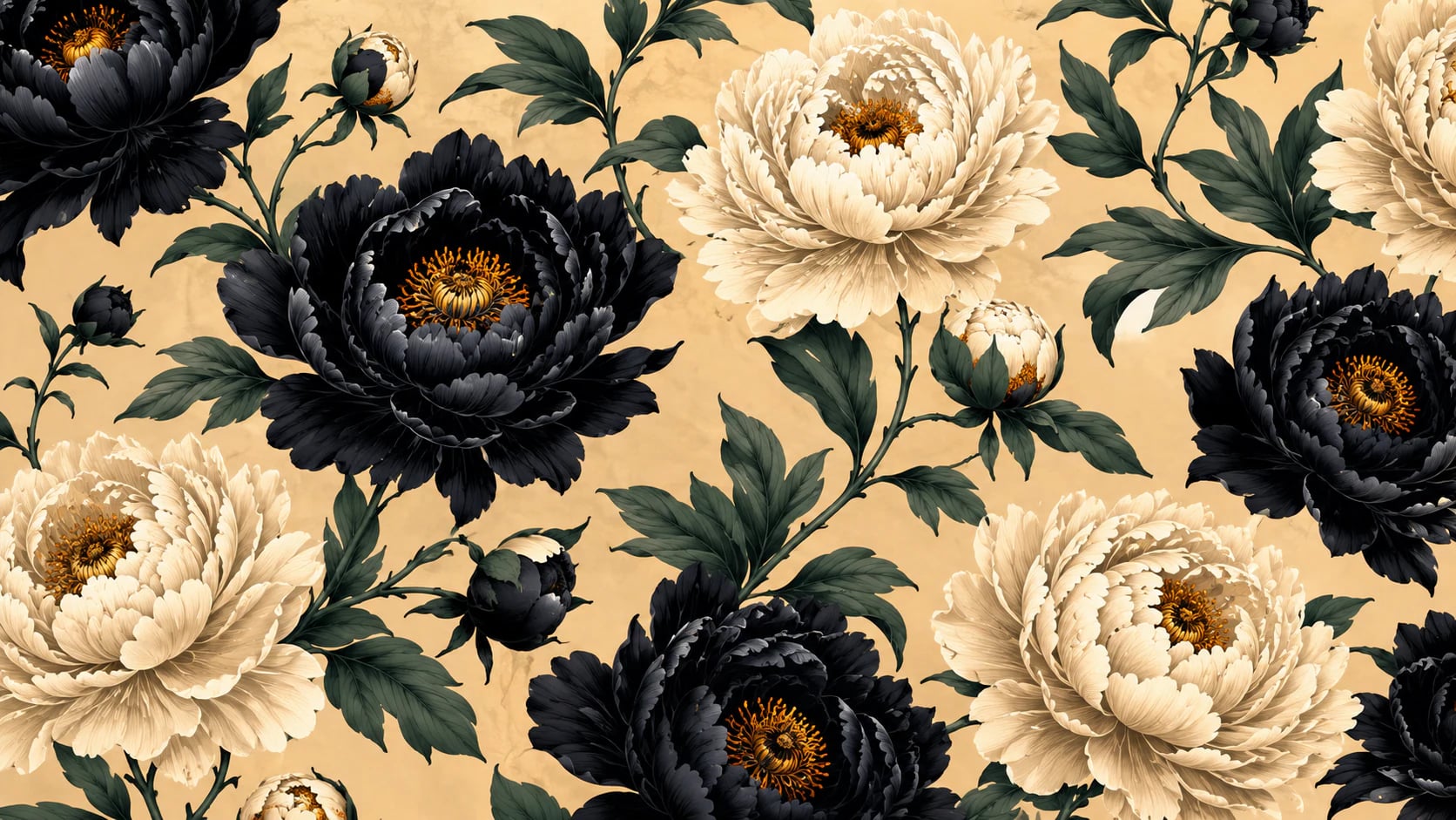 Onyx Peony Bloom