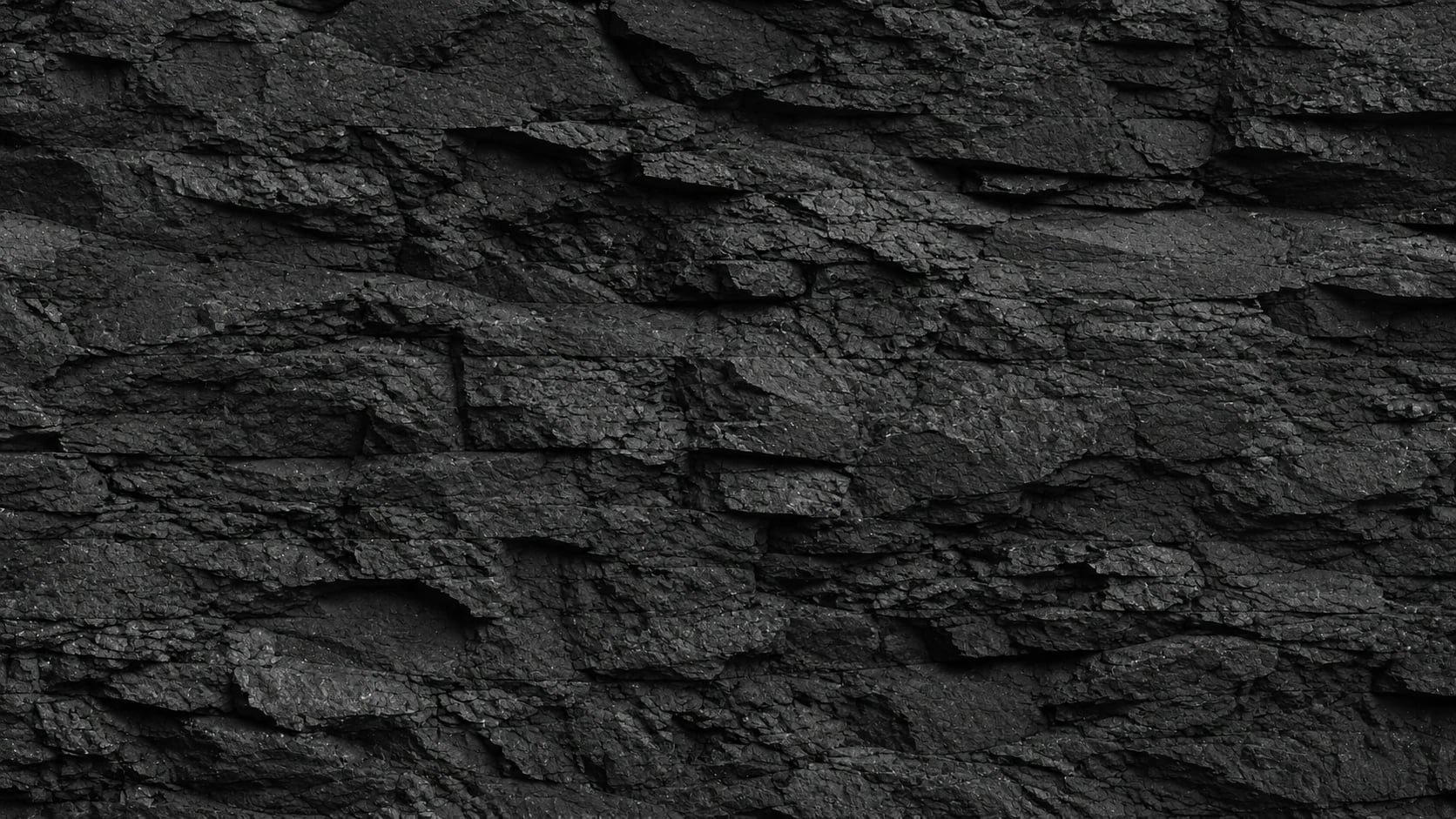 Pizarra negra cincelada