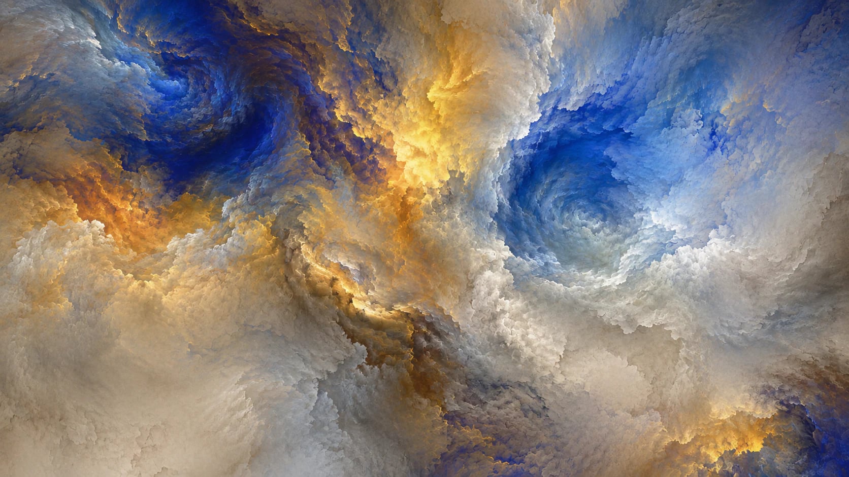 Nuage d'Orage Doré
