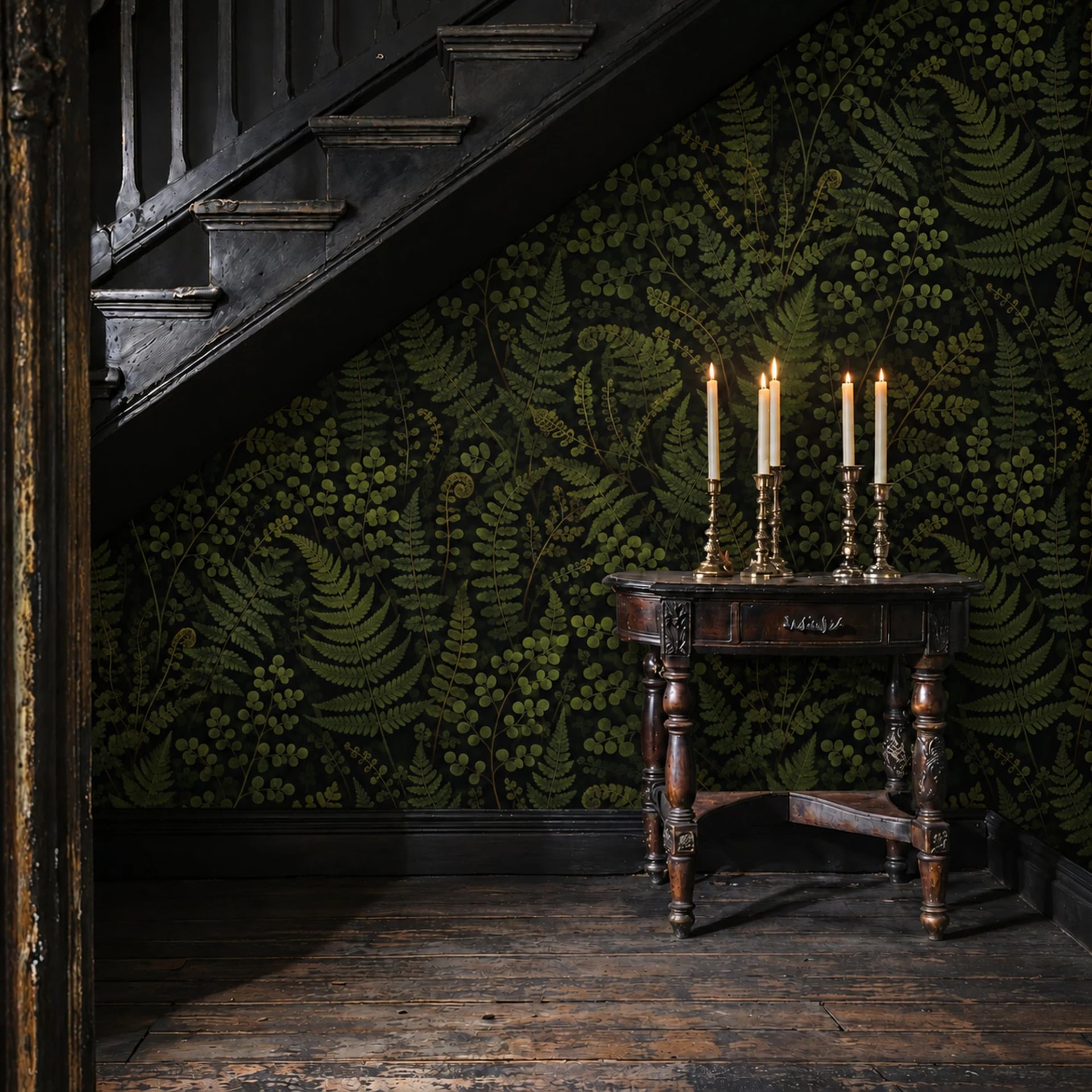 Shadow Fern Fronds