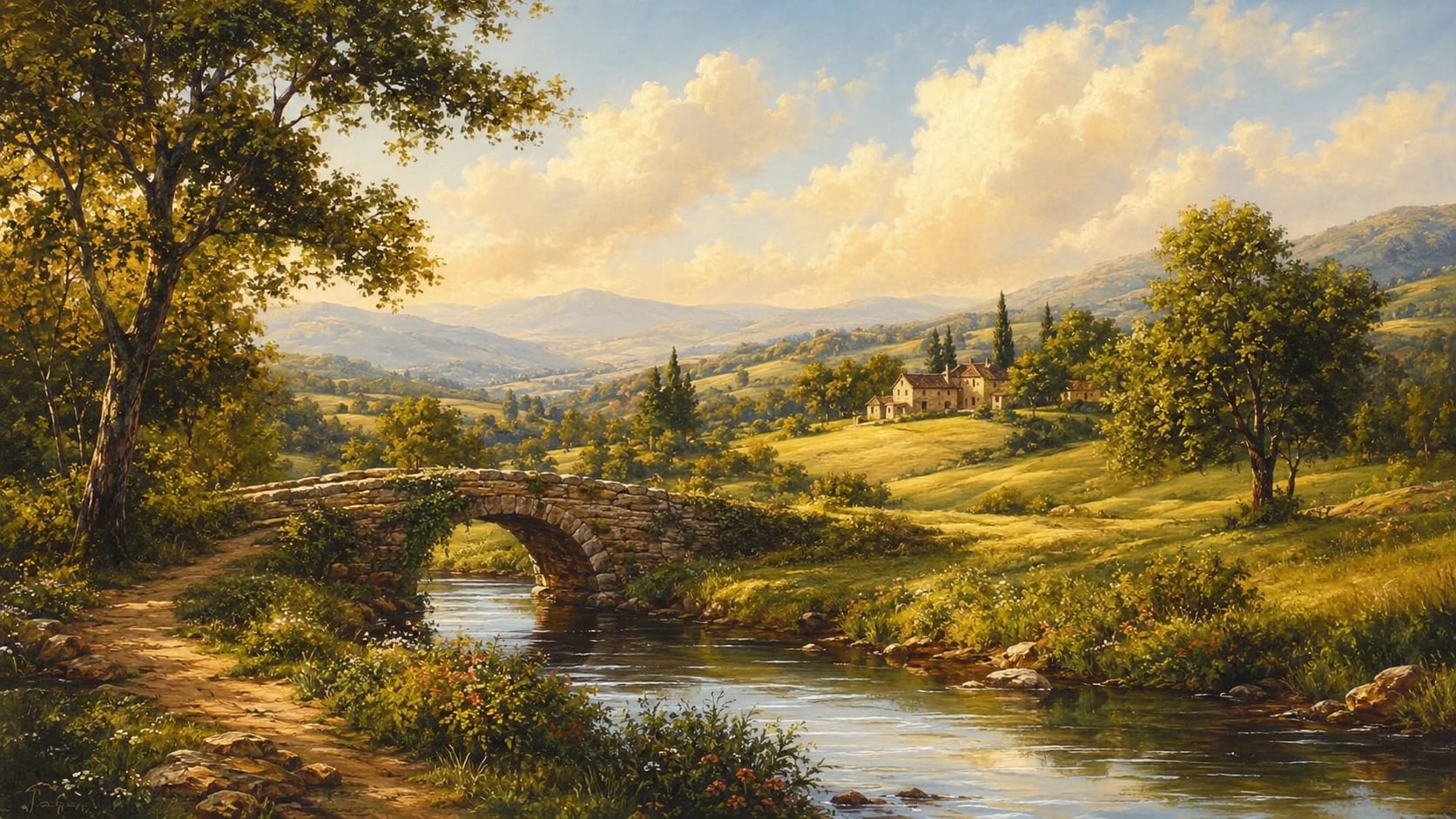 Valle del puente de piedra